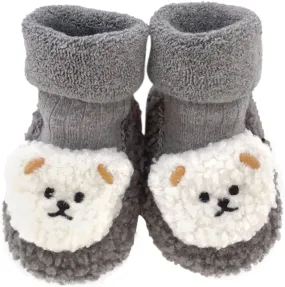Baby Cartoon Plush Cotton Toddler Shoes 2024 Upgraded Baby Sock Shoes Baby Plush Cotton Toddler Shoes