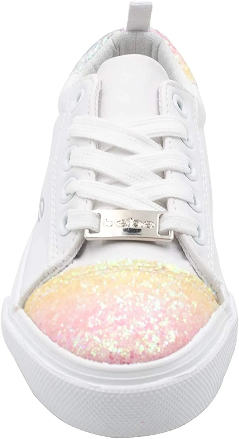bebe Girls PU Jogger Sneakers Size