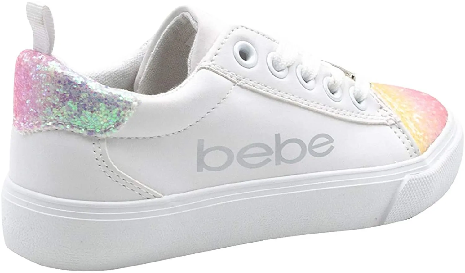 bebe Girls PU Jogger Sneakers Size