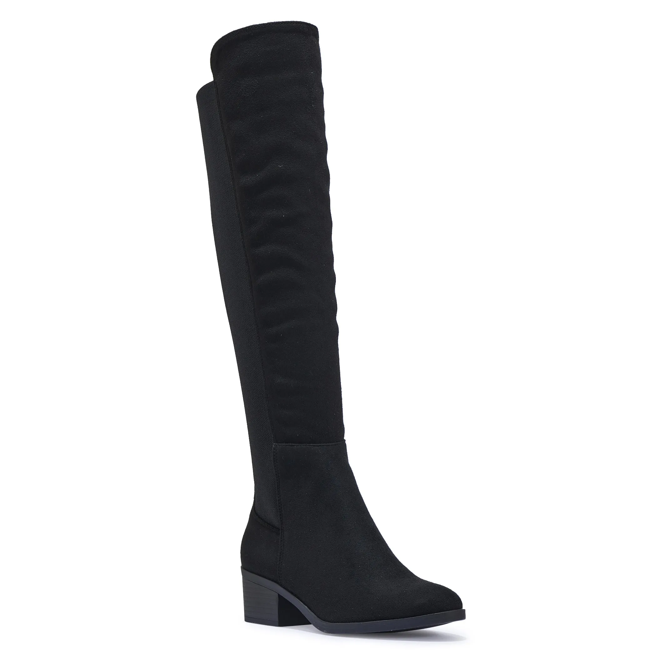 BELLINI1 FAUX LEATHER KNEE HIGH BOOTS