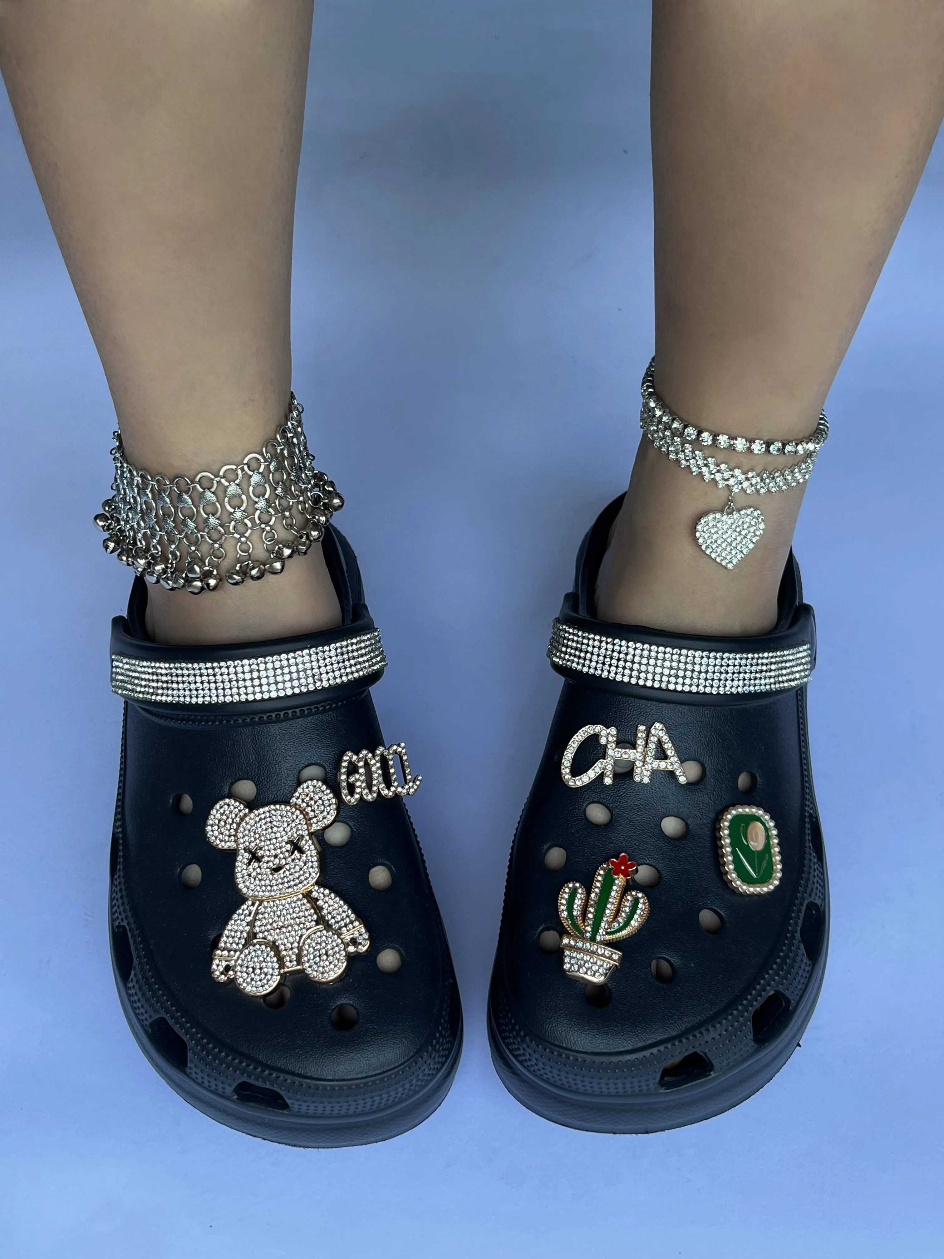 Cactus thick sole hole shoes HPSD272