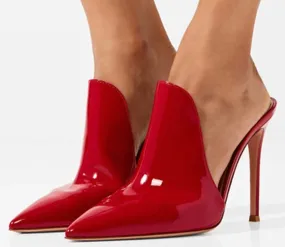 Deadly Potion Heeled Mules Shoes