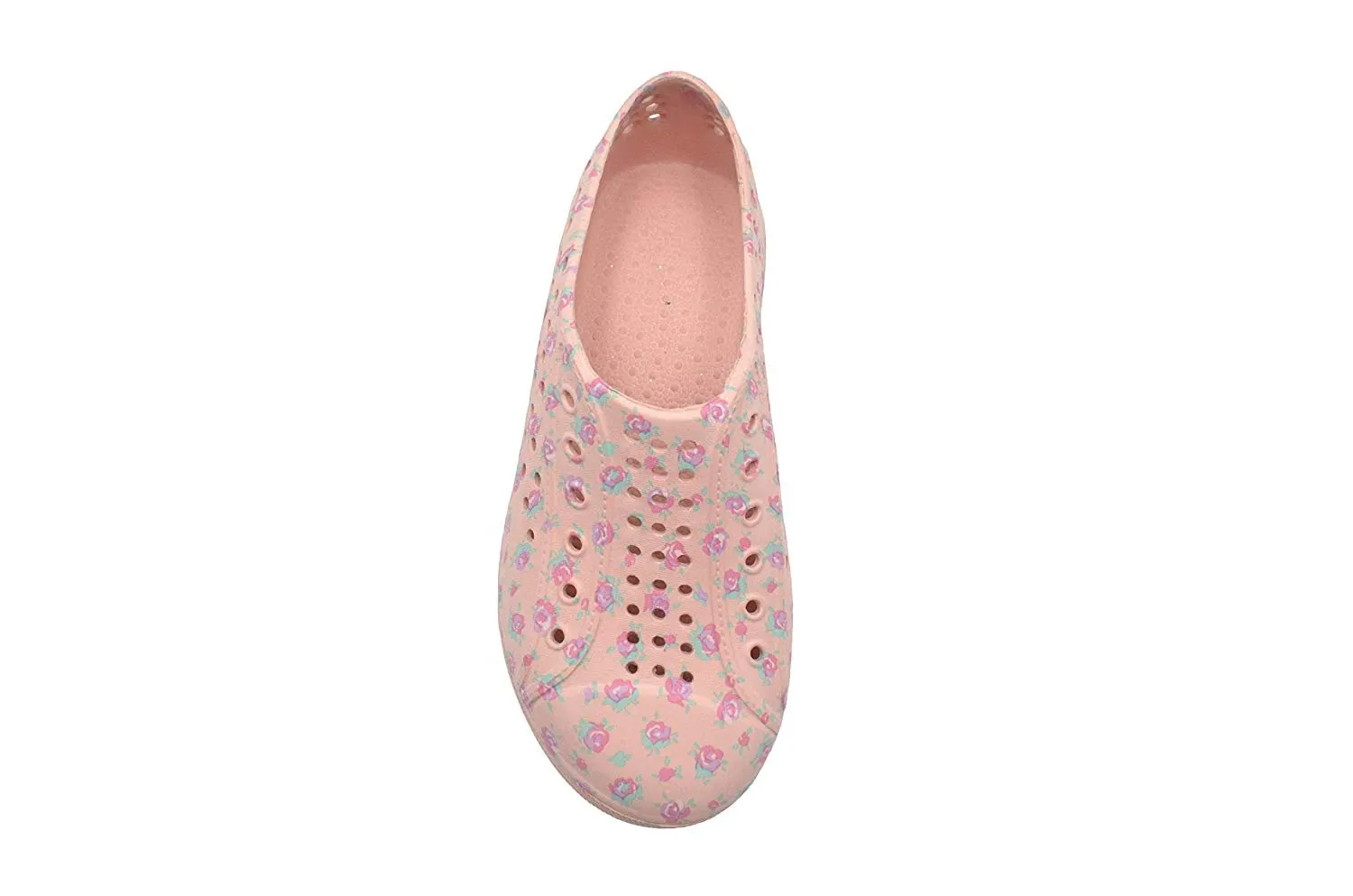dELiAs Toddler Girls Flip Flops Kids Water Shoes Slip-On Quick Dry Printed Swim Sneakers