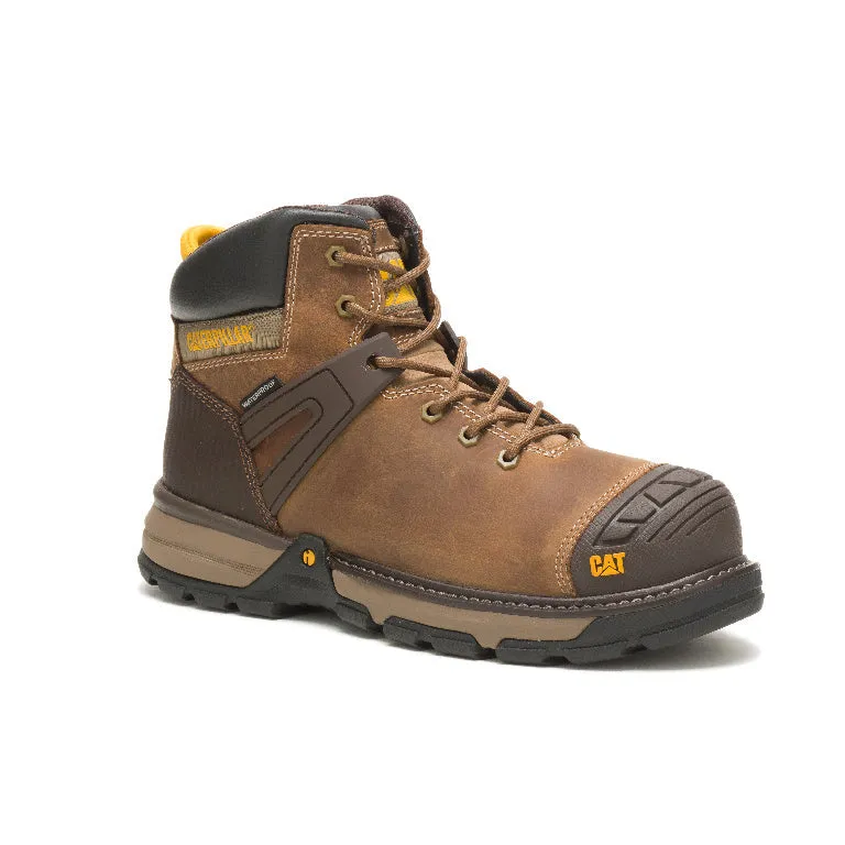 Excavator Superlite Waterproof Work Boot Brown