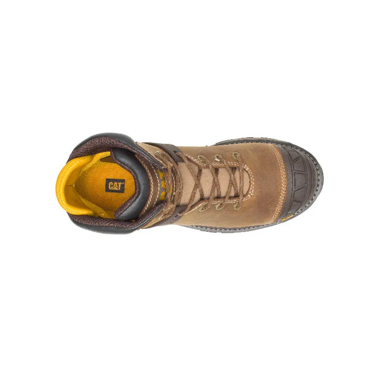 Excavator Superlite Waterproof Work Boot Brown
