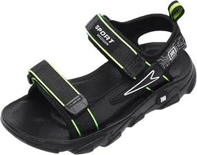 Kids Boys Summer Sports Sandals Outdoor Hiking Beach Sports Sandals Double Adjustable Strap Lightweight Shoes