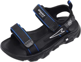 Kids Boys Summer Sports Sandals Outdoor Hiking Beach Sports Sandals Double Adjustable Strap Lightweight Shoes