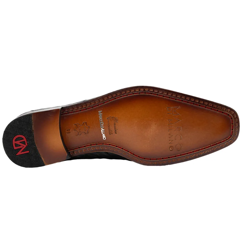 Marco Di Milano Cancun Caiman Fuscus Black