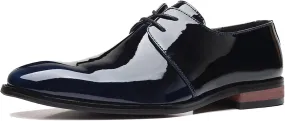 Men's Dress Shoes Casual Business Oxford Derby Leather Shoes PU Fashion Dress Sneakers Business Casual Derby Shoe