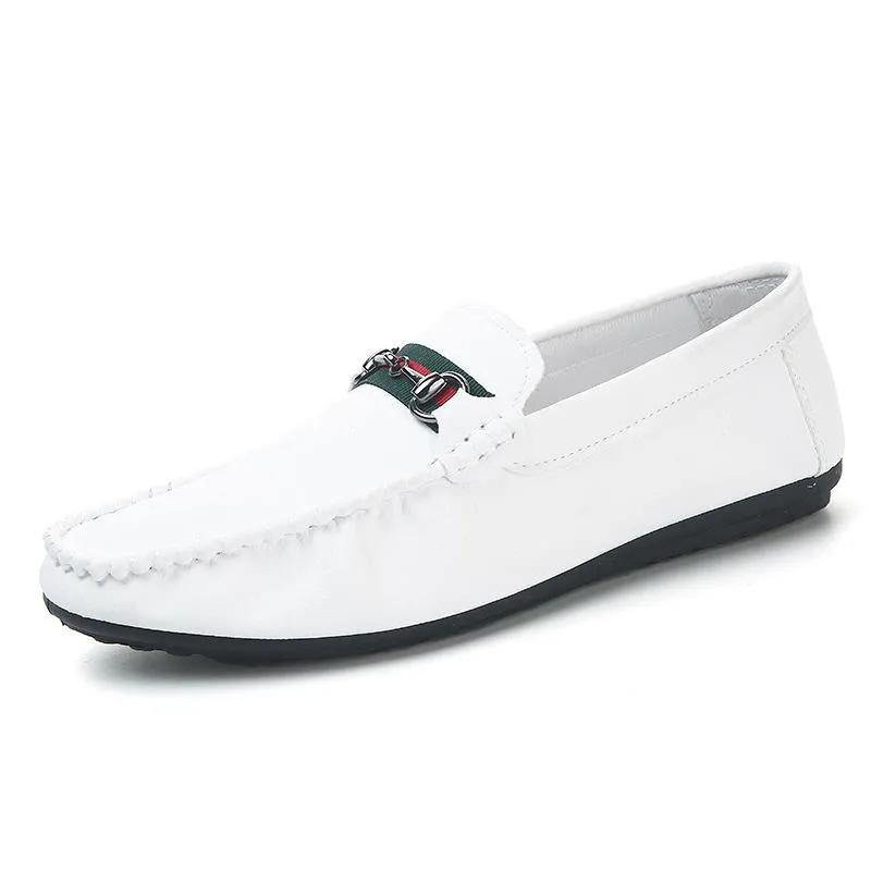 new soft shoes Korean casual sets of feet men's casual shoes single shoes C97