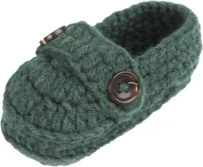 Newborn Baby Hand Knitting Crochet Booties Shoes Mary Jane First Walking Non-Slip Stay On Warm Knit Sock Boots