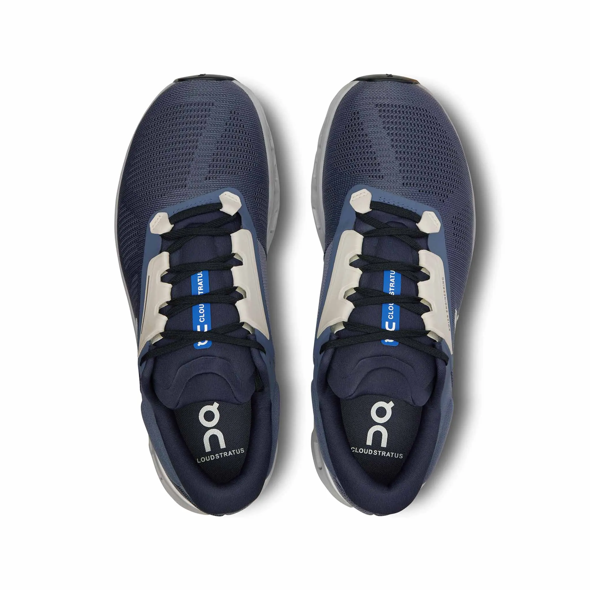 Optimized Title: Mens Metal/Glacier Cloudstratus 3 Running Shoes