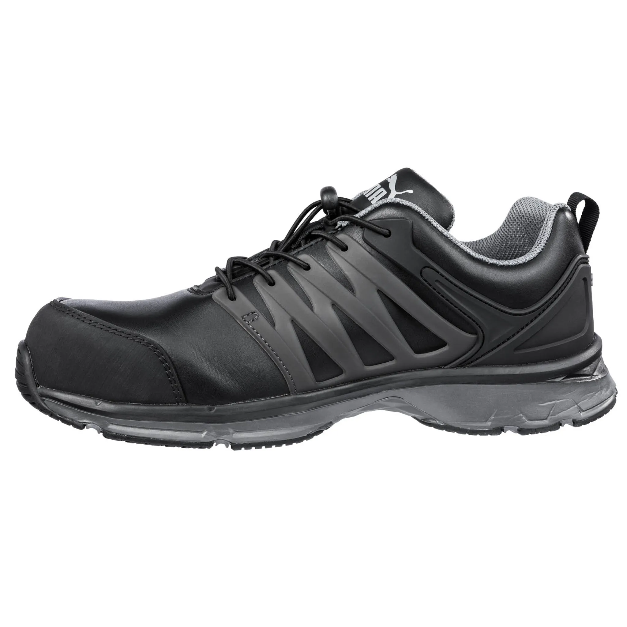 Puma Women's 643965 Velocity 2.0 Black Low Safety Composite Toe Work Shoes