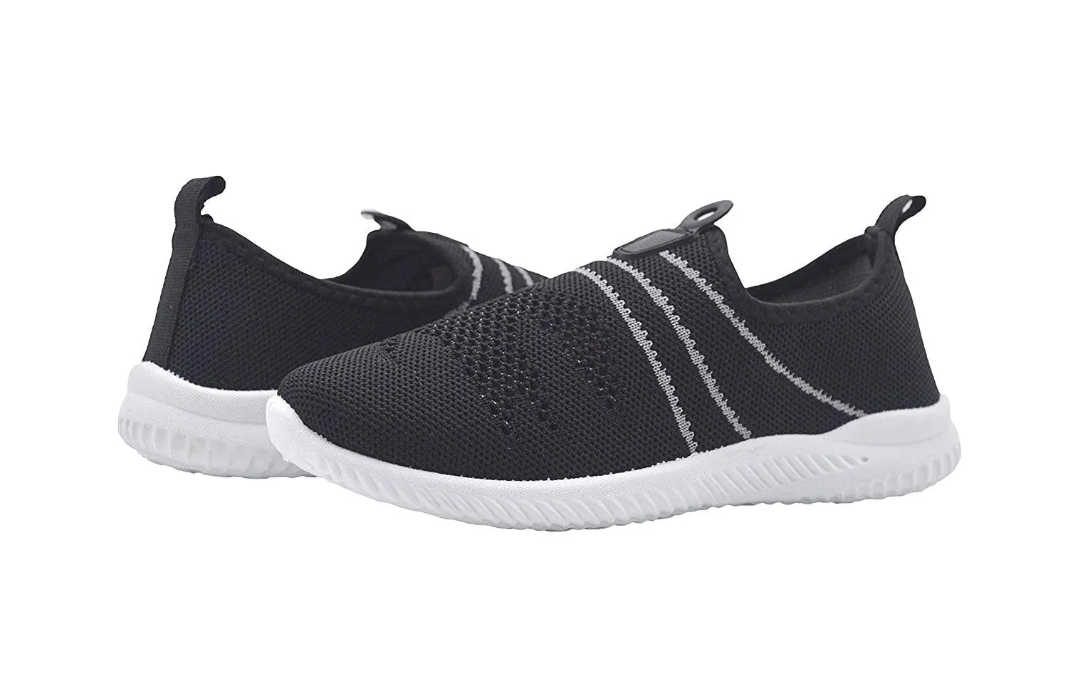 Revo Boys Sneakers Flyknit Slip On Jogger with Rubber Pull Tab