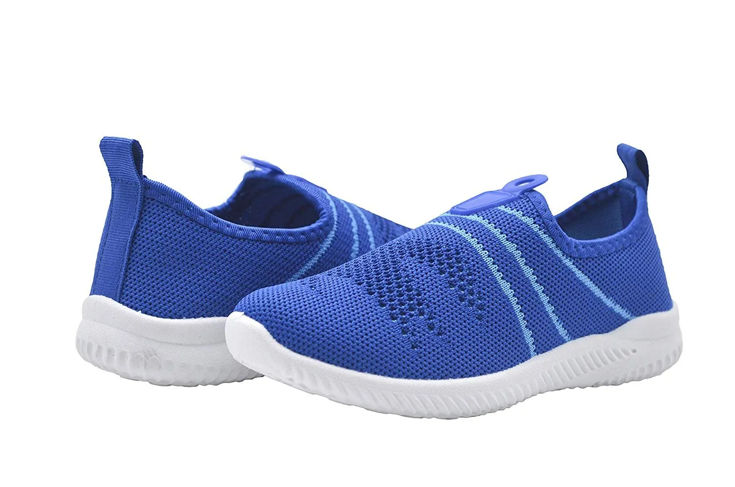 Revo Boys Sneakers Flyknit Slip On Jogger with Rubber Pull Tab