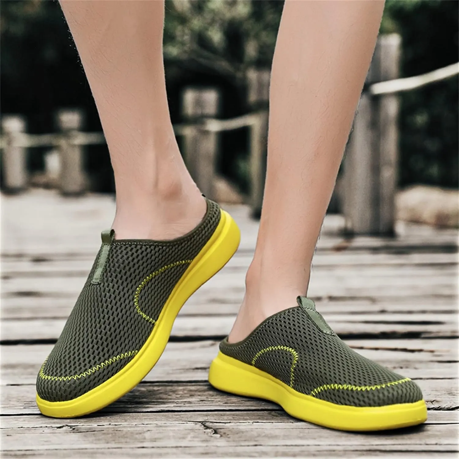 Shoes Canvas Men Fashion Summer Men Casual Shoes Breathable Mesh Shallow Wear Shoes for Men Casual No Shoelace