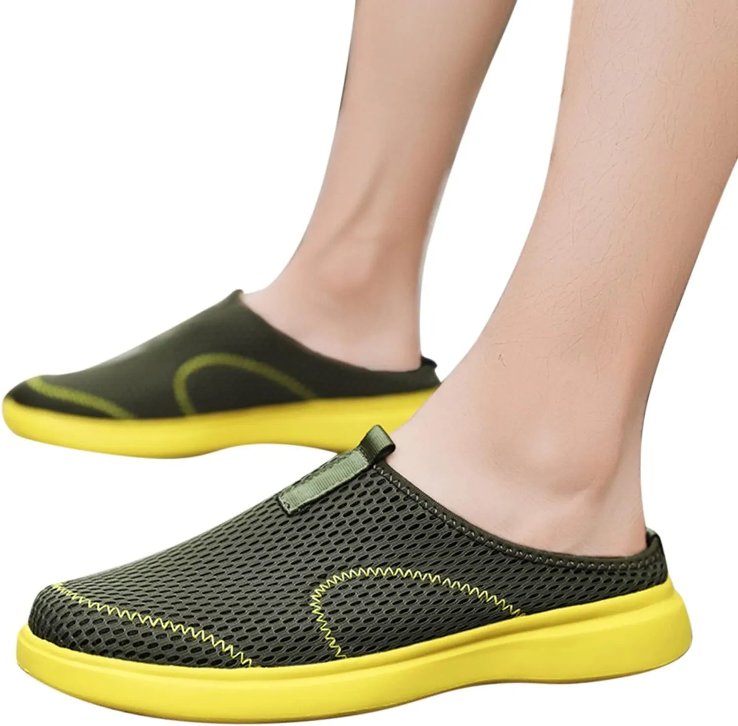Shoes Canvas Men Fashion Summer Men Casual Shoes Breathable Mesh Shallow Wear Shoes for Men Casual No Shoelace