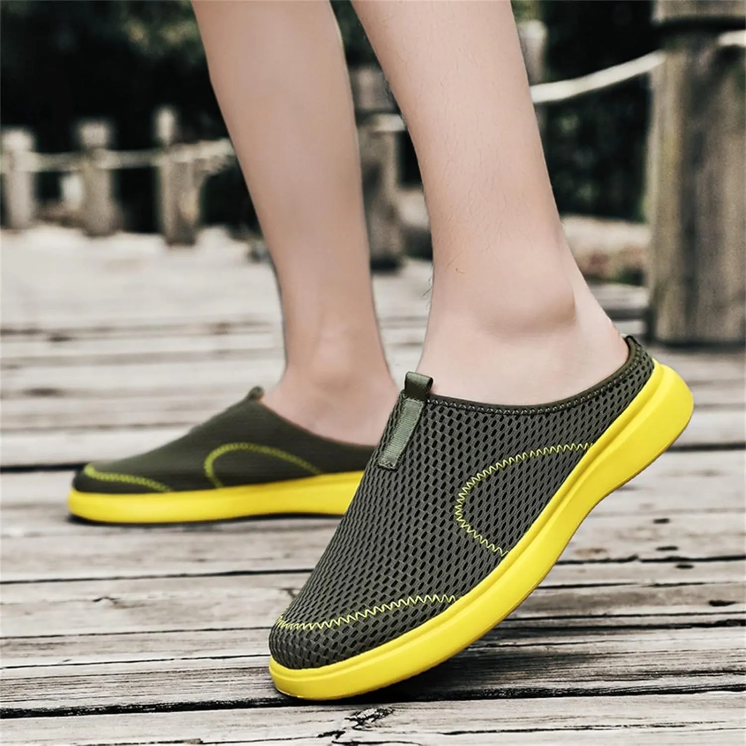 Shoes Canvas Men Fashion Summer Men Casual Shoes Breathable Mesh Shallow Wear Shoes for Men Casual No Shoelace