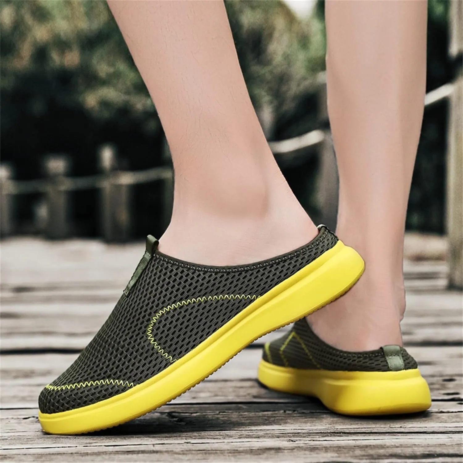 Shoes Canvas Men Fashion Summer Men Casual Shoes Breathable Mesh Shallow Wear Shoes for Men Casual No Shoelace