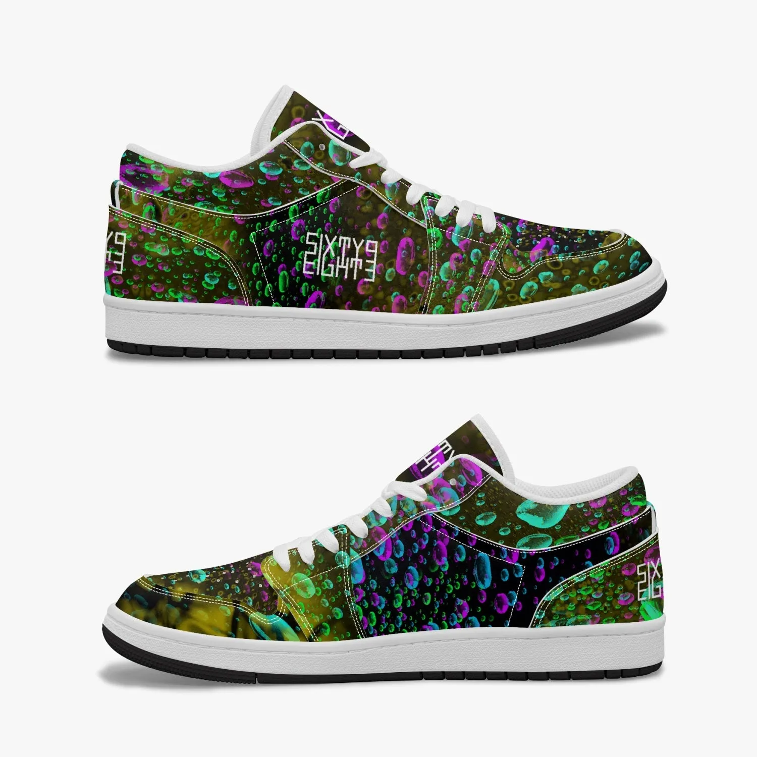 Sixty Eight 93 Logo White Splash #1 SENTLT1 Shoes