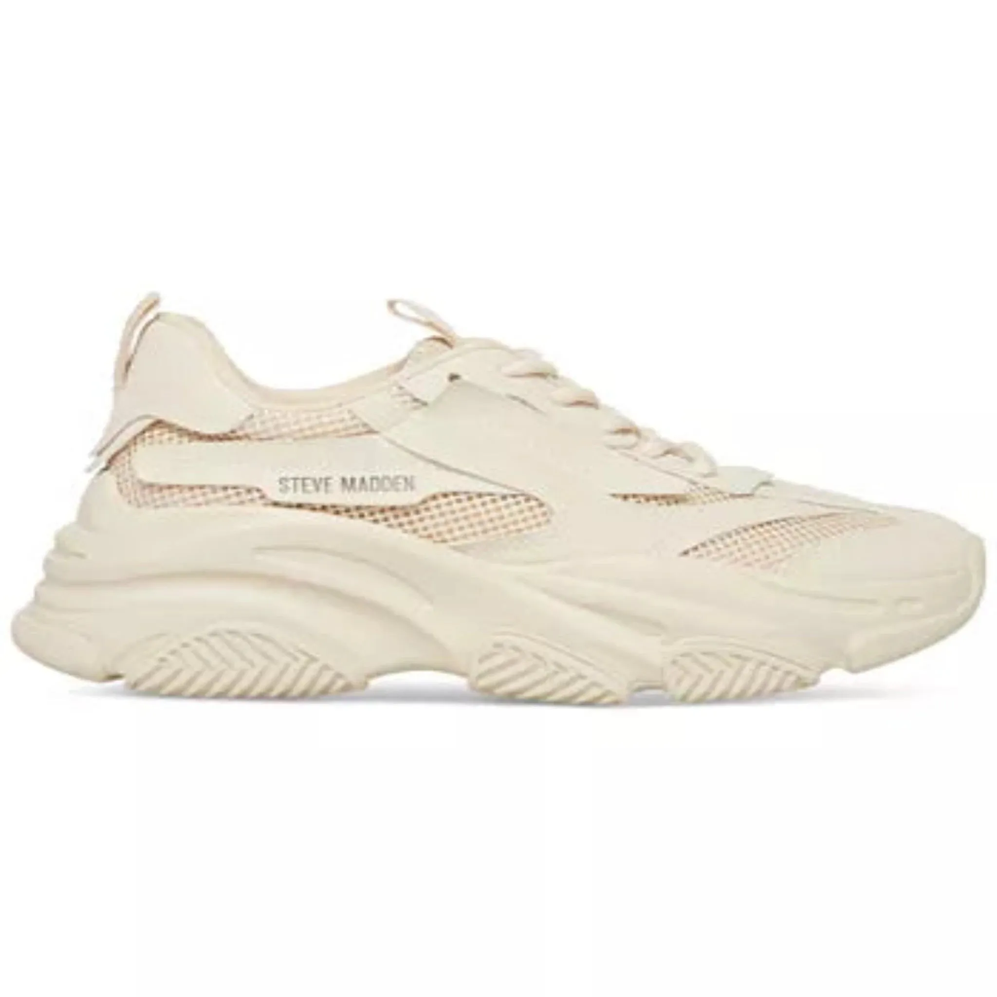 Steve Madden Possession Sneakers - Bone
