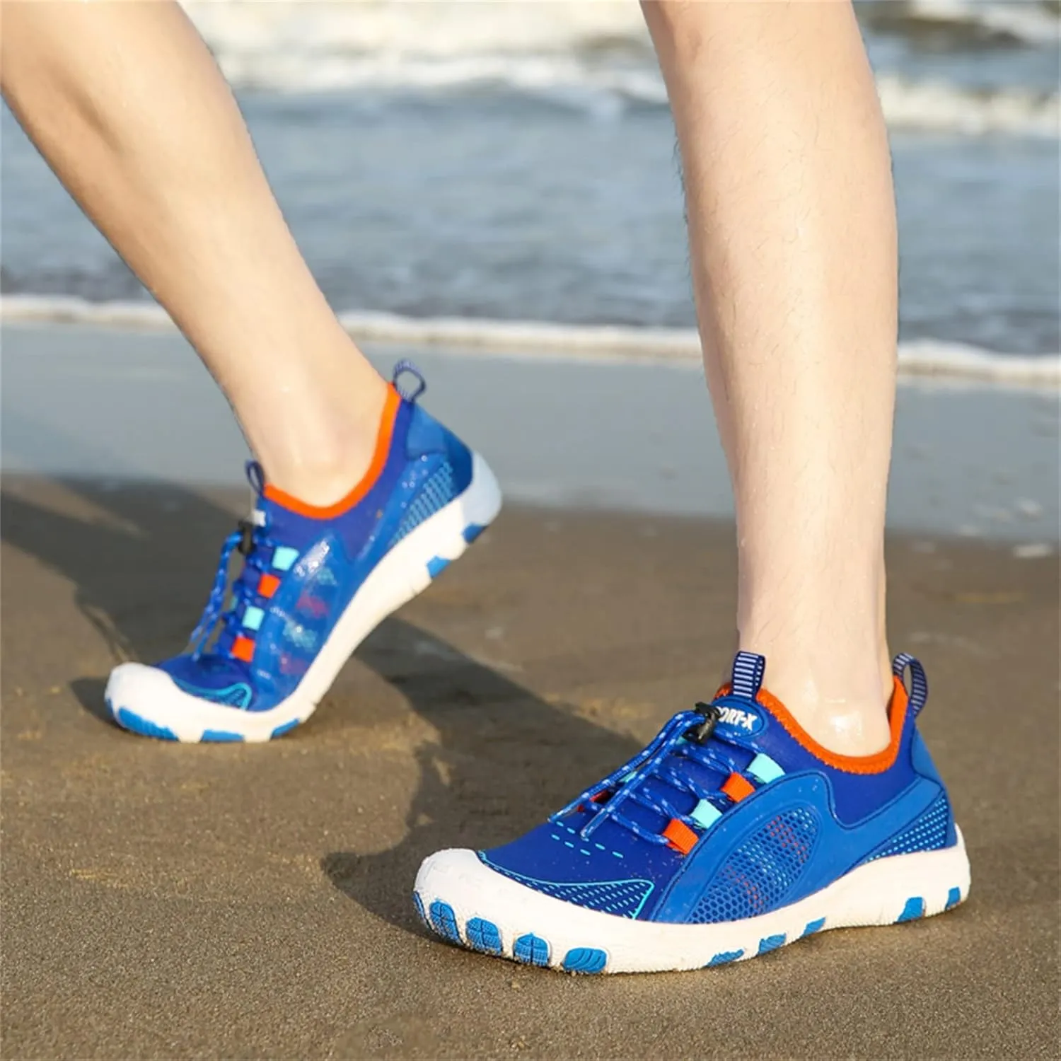 Water Shoes Men Wide Foot Breathable Non Slip Athletic Water Hiking Shoes for Women Non Slip Water Shoes Men Wide Beach Sports Quick Dry Barefoot for Pool Hiking Training Outdoor Water Sports