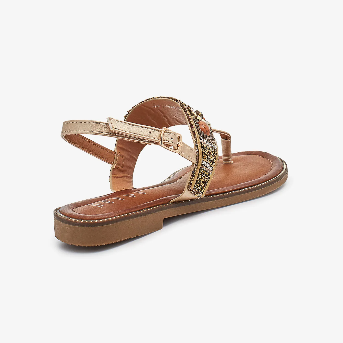 Women T-strapped Sandals