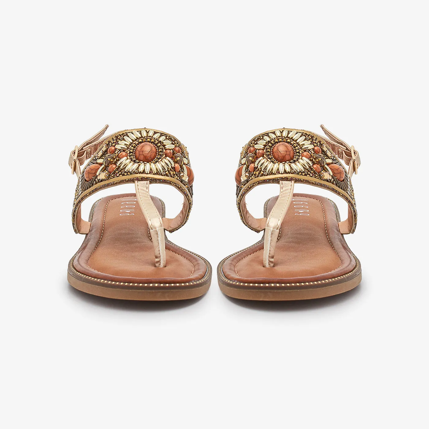 Women T-strapped Sandals