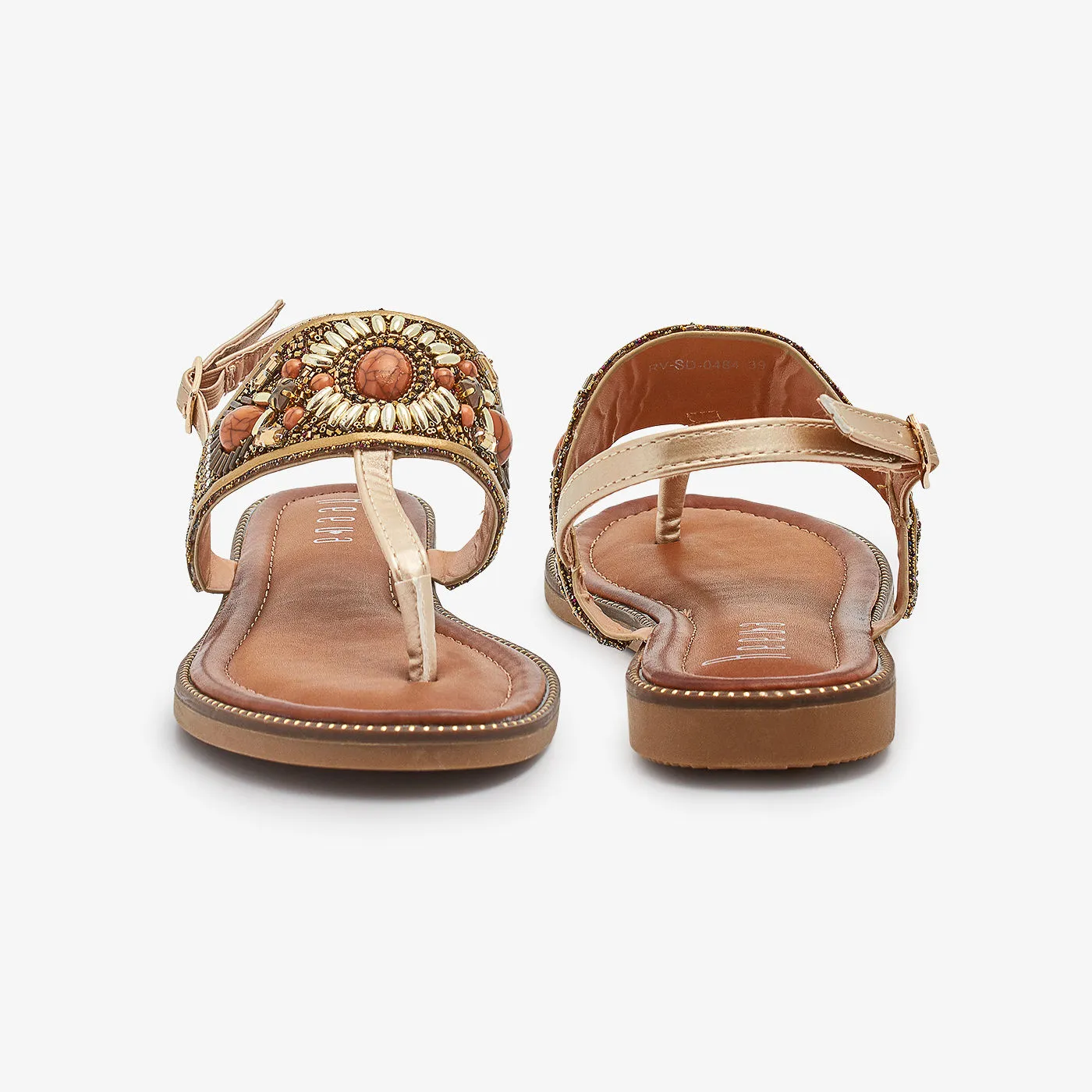 Women T-strapped Sandals