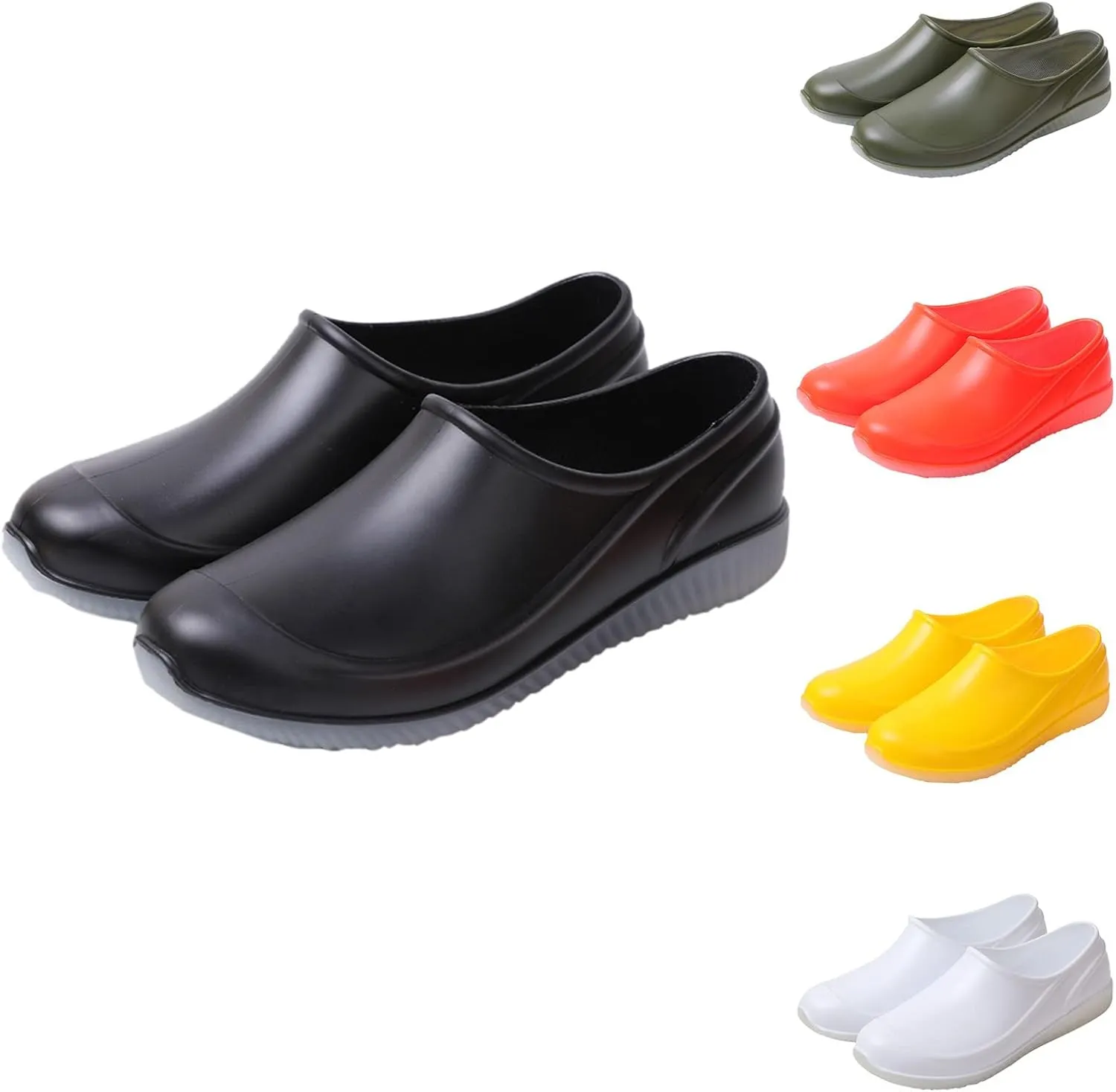 Womens Rain Boots Womens Rubber Boots Out Work for Boating Fishing Gardening Farming Stylish Rain Shoes